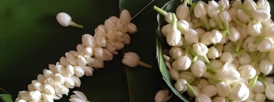 Flower Garland Making