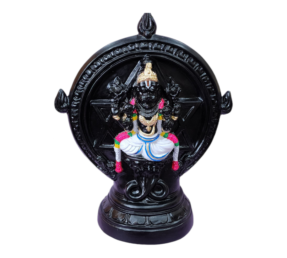Chakaratalwar with Narashimer 15 inch | Traditional Idol