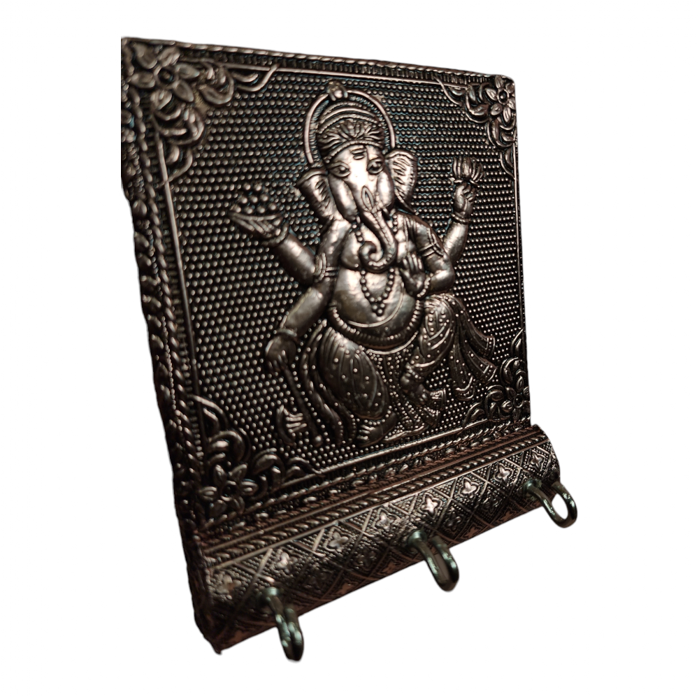 Wooden Valampuri Vinayagar Key Holder | Fun & Festive Decor