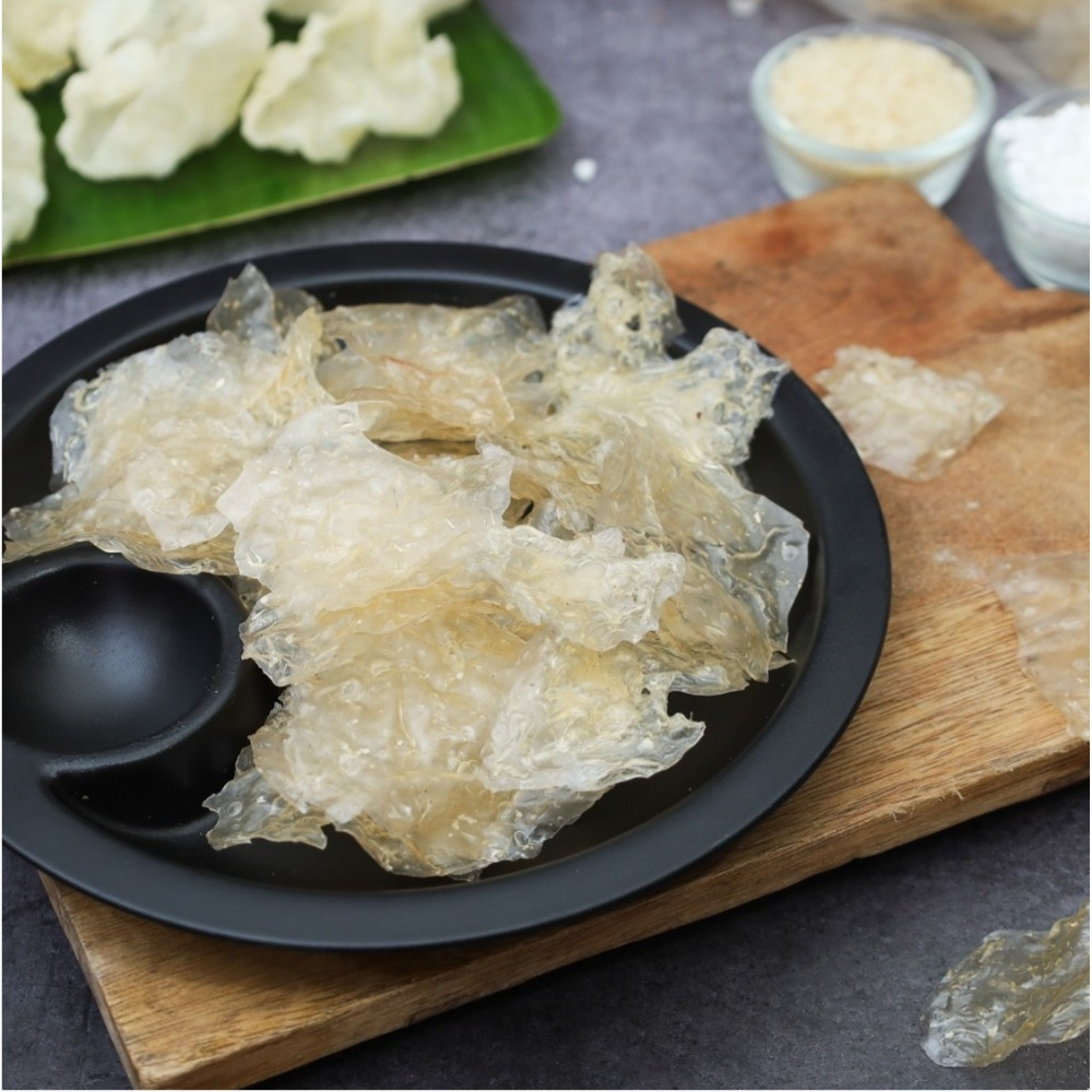 Javvarisi Vathal (Sago Fryums)