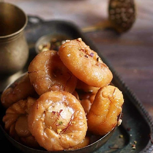 Badusha, Patusam Badusa, Badusha, Balusahi | Homemade South Indian Snack