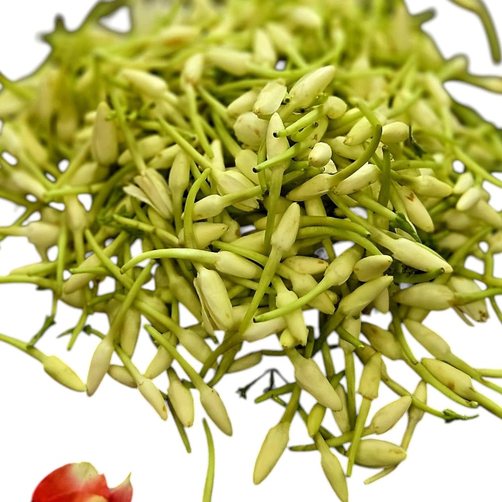 Fresh Mullai Individual Flower Small Bag | Fresh Puja Flowers