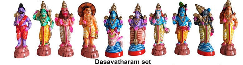 Dasavatharam Set 10" | Traditional Idol