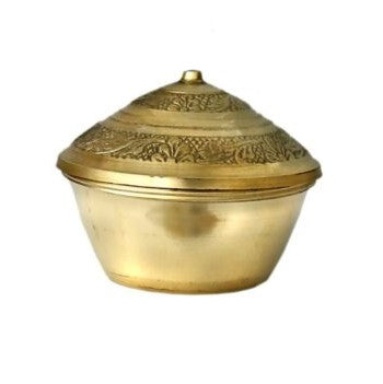 Brass Kunguma Chimizh | Traditional Puja Accessory