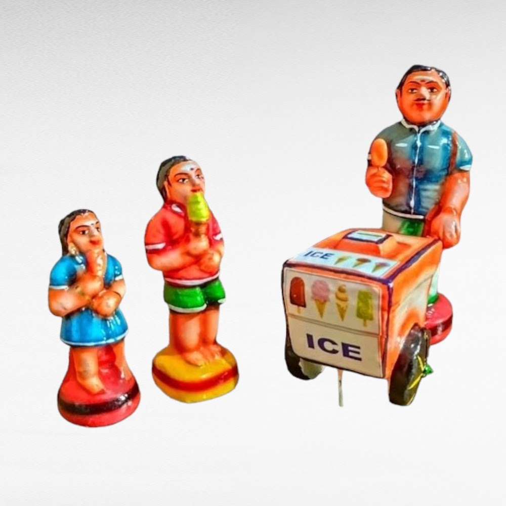 Ice Cream Shop Navaratri Golu Doll/ Bommai / Bommulu | Navaratri Golu Doll